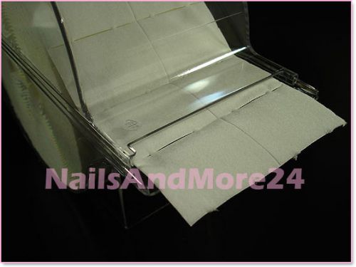 Acrylic Dispenser |  incl. 500 Cellulose Swabs on the roll
