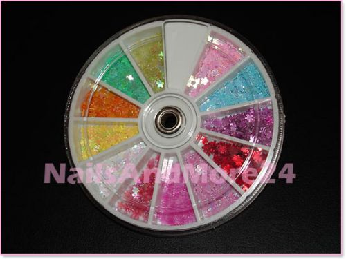 3D Glitter Shapes - in Wheel