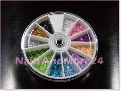 3D Glitter Shapes - in Wheel
