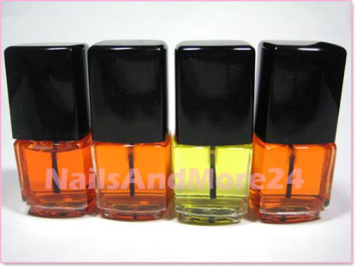 4 x Nail and Cuticle Oil - with fragrance