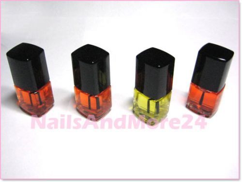 4 x Nail and Cuticle Oil - with fragrance