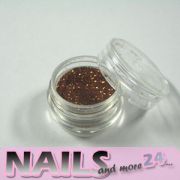 Glitter Powder / Dust - Light Brown Metalic