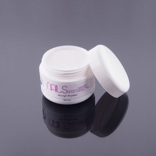 Preview: Acryl Puder - Weiß | Acryl Powder 30g Preview: acryl-puder-30-gramm-weiss-nailsandmore24
