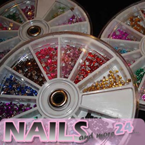 Preview: Strass Display - Steine im Rondell Preview: Strass Display - Steine im Rondell