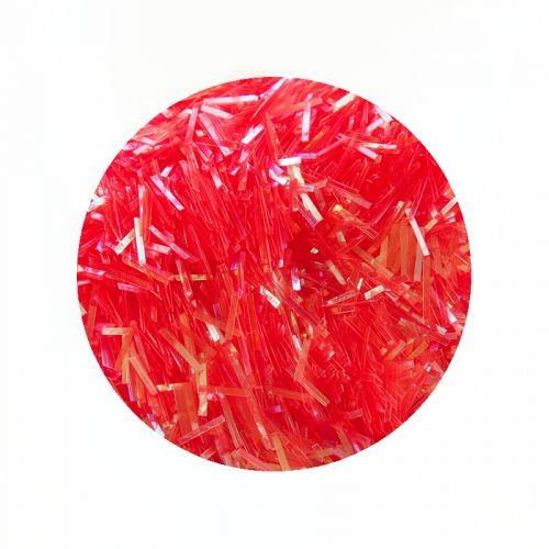 Preview: Nail Art Fäden Lang Rot Glitter Glitzer Metallic Flitter Holo Streifen Deko 3D Preview: faeden-lang-rot