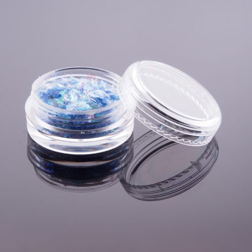 Preview: Glitter Flakes Blau Einleger Nailart Crushed Ice Flitter Preview: Glitter Flakes Blau Einleger Nailart Crushed Ice Flitter