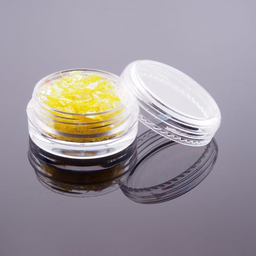 Preview: Glitter Flakes Gelb Einleger Nailart Crushed Ice Flitter Preview: Glitter Flakes Gelb Einleger Nailart Crushed Ice Flitter