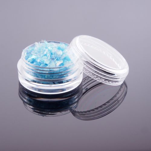 Preview: Glitter Flakes Hell Blau Einleger Nailart Crushed Ice Flitter Preview: Glitter Flakes Hell Blau Einleger Nailart Crushed Ice Flitter