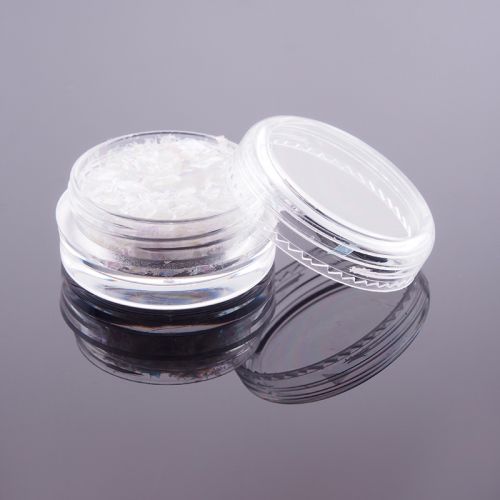Preview: Glitter Flakes Weiß Einleger Nailart Crushed Ice Flitter Preview: Glitter Flakes Weiß Einleger Nailart Crushed Ice Flitter