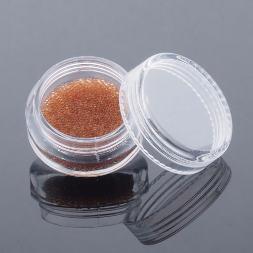 Preview: Mini Perlen Microperlen 3g Dose Hell Braun Preview: Mini Perlen Microperlen 3g Dose Hell Braun