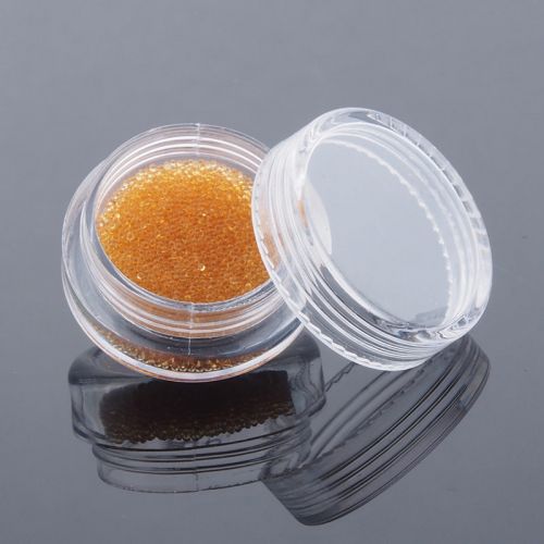 Preview: Mini Perlen Microperlen 3g Dose Honig Braun Preview: Mini Perlen Microperlen 3g Dose Honig Braun