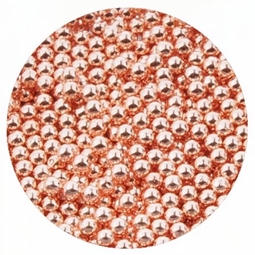 Preview: Mini Perlen Microperlen 3g Dose Rose Gold Preview: micro-perlen-rose-gold-muster