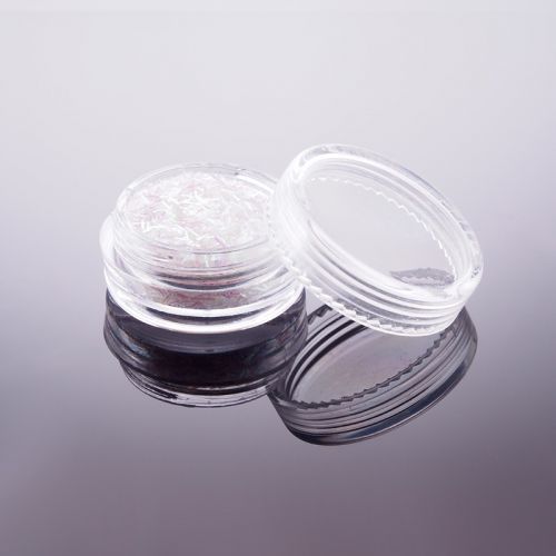 Preview: Nail Art Fäden Lang Weiß Glitter Glitzer Metallic Flitter Holo Streifen Deko 3D Preview: Nail Art Fäden Lang Weiß Glitter Glitzer Metallic Flitter Holo Streifen Deko 3D