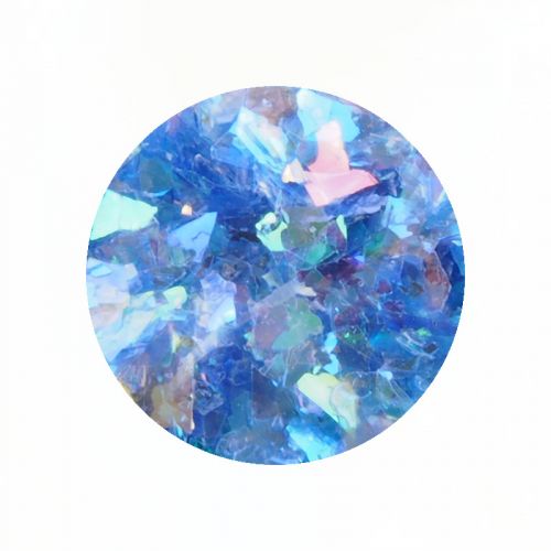 Preview: Glitter Flakes Blau Einleger Nailart Crushed Ice Flitter Preview: nailart-flakes-blau