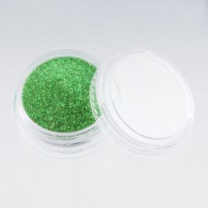 nailart-glitter-puder-grün