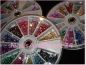 Preview: Strass Display - Steine im Rondell