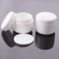 Preview: leer-tiegel-50ml-kunststoff-weiss-offen