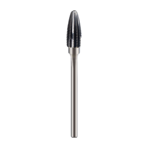 Xpress Superior Black HM Fräser – 6 Mm, Mittlere Körnung, Longlife-Beschichtung, Für Gel- & Acryltechnik
