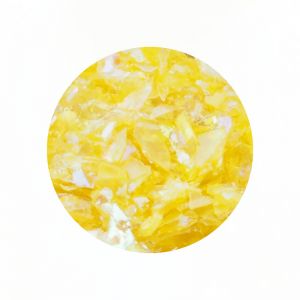 nailart-flakes-gelb