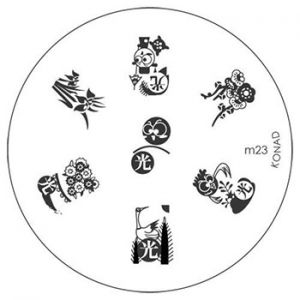 original-konad-schablone-m23