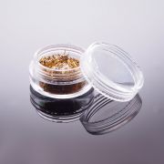 Nail Art Fäden Lang Gold Glitter Glitzer Metallic Flitter Holo Streifen Deko 3D